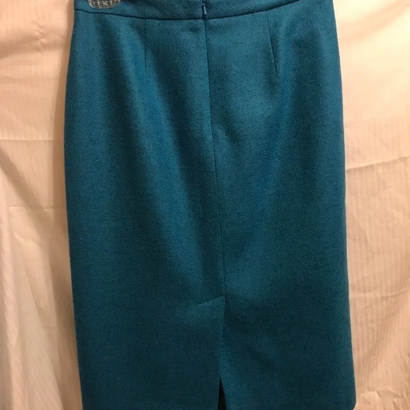 Moon Quality British Cloth Pure Collection wool pencil skirt US Size 2 UK size 8 - Picture 3 of 9